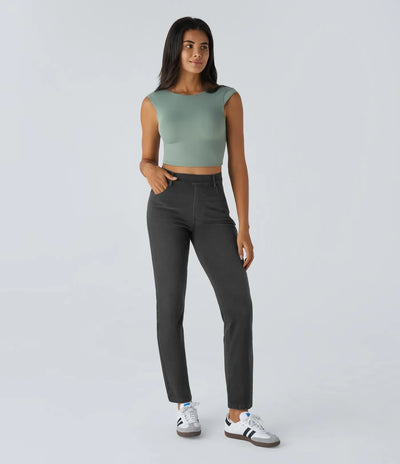 Elise | Pantalon Élastique & Confort