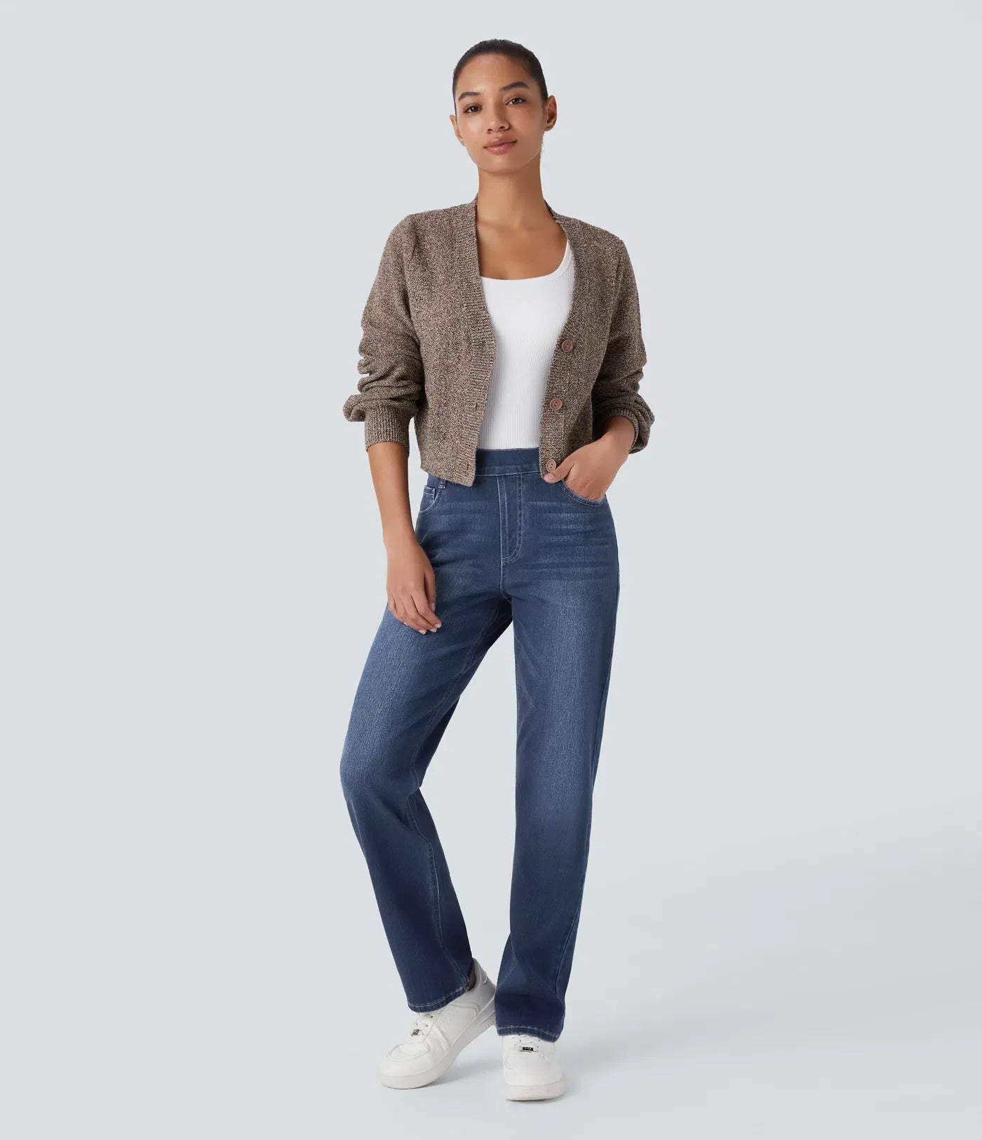 Elise | Pantalon Élastique & Confort