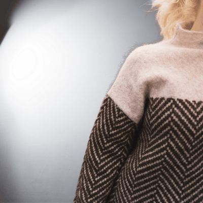 Laurent™ | Pull en Maille Herringbone Élégante