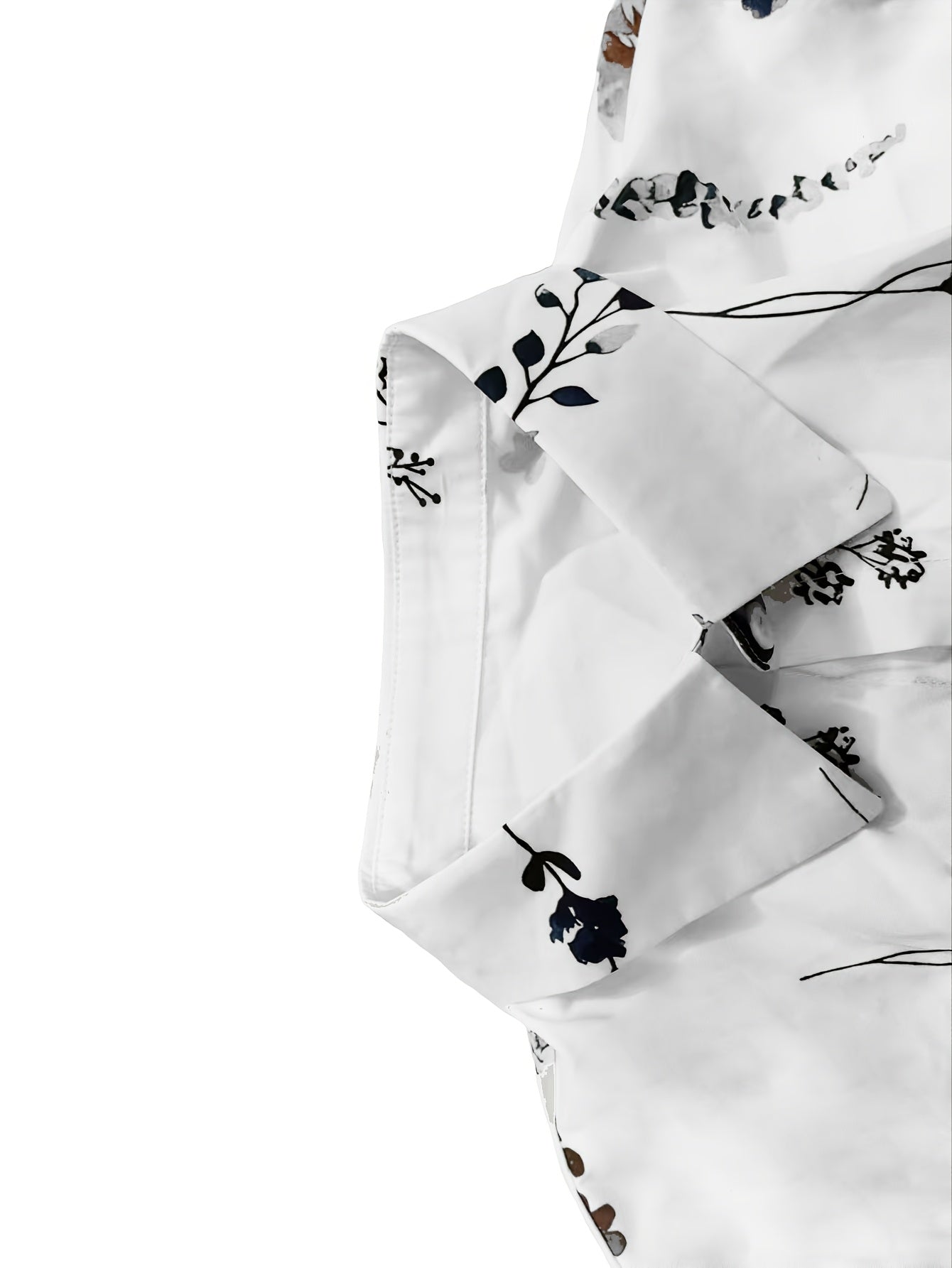 Camille™ | Robe Chemise Fleurie Élégante