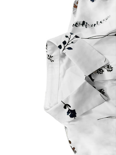 Camille™ | Robe Chemise Fleurie Élégante