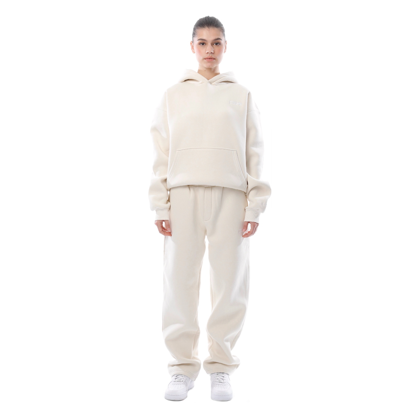 Premium Hoodie Cream - Style, confort et qualité à la fois