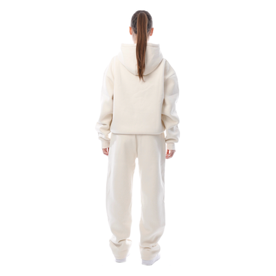 Premium Hoodie Cream - Style, confort et qualité à la fois