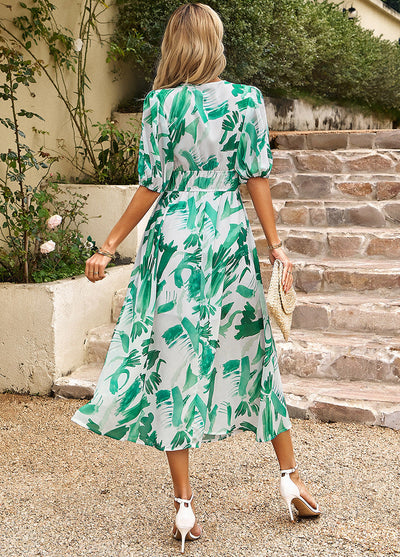 Camille™ | Robe Fleurie Élégante