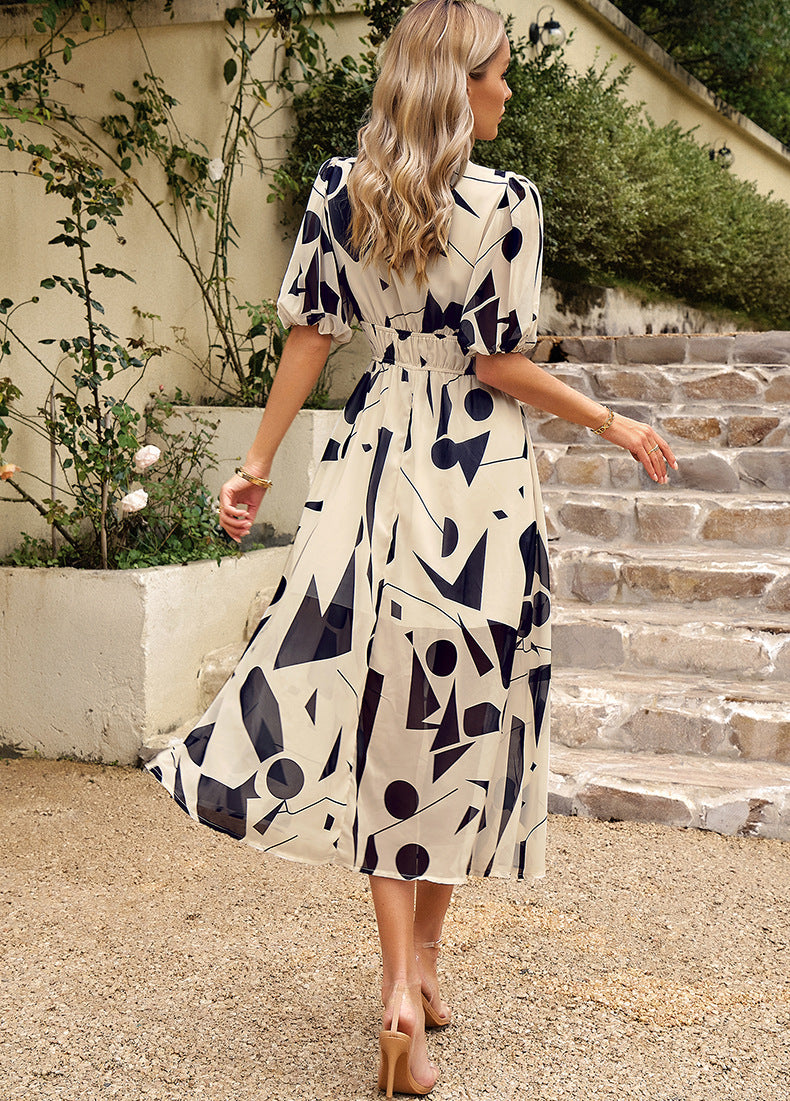 Camille™ | Robe Fleurie Élégante