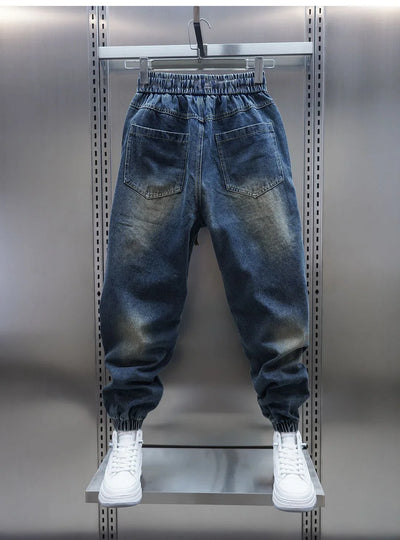 Noa™ | Pantalon Baggy Denim avec Ceinture