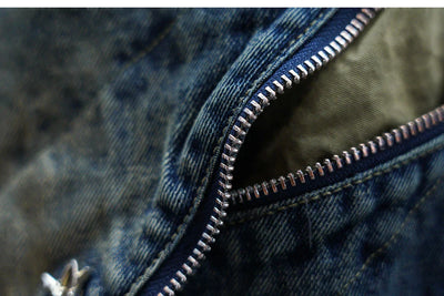 Noa™ | Pantalon Baggy Denim avec Ceinture