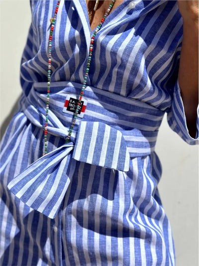 Denise™ | Robe Rayée Élégante et Confortable