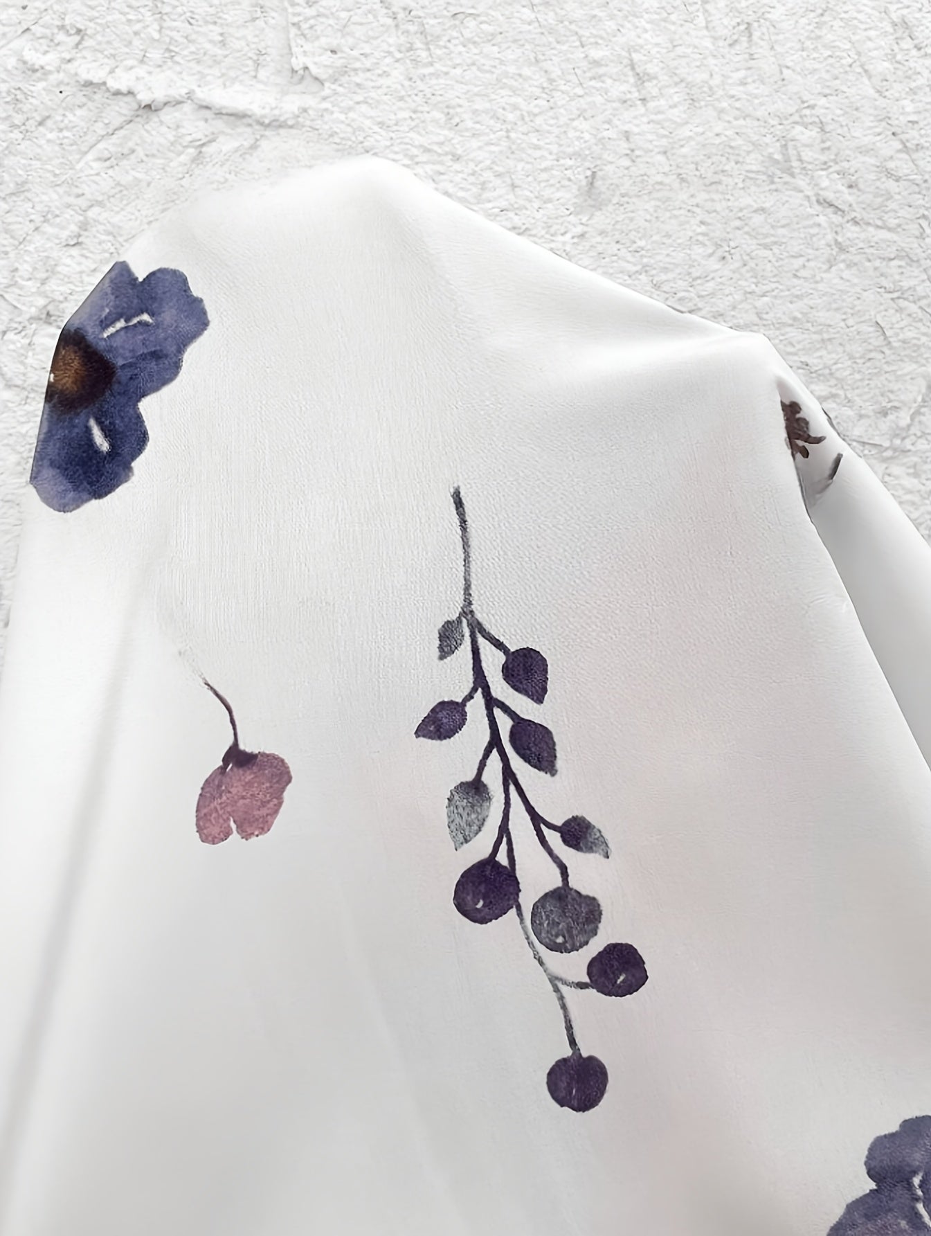 Camille™ | Robe Chemise Fleurie Élégante