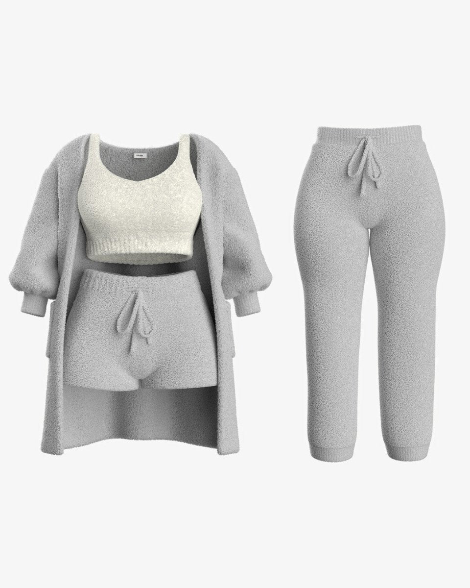 Emma Cozy™ | Ensemble Lounge & Pyjama 3 Pièces
