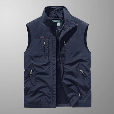 Hermann™ – Gilet cargo respirant avec plusieurs poches